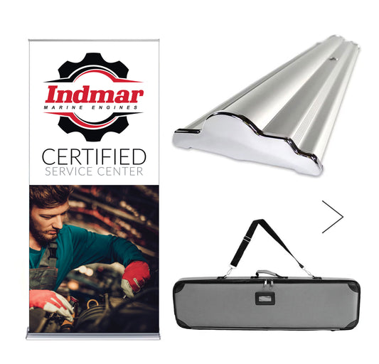 Indmar Certified Roll-Up Banner Stands