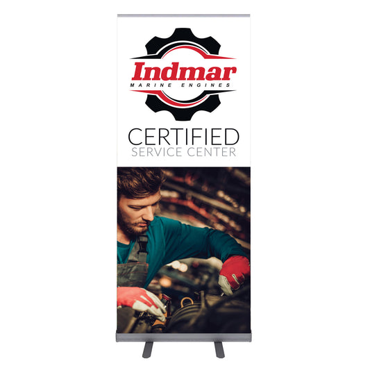 Indmar Certified Roll-Up Banner Stands