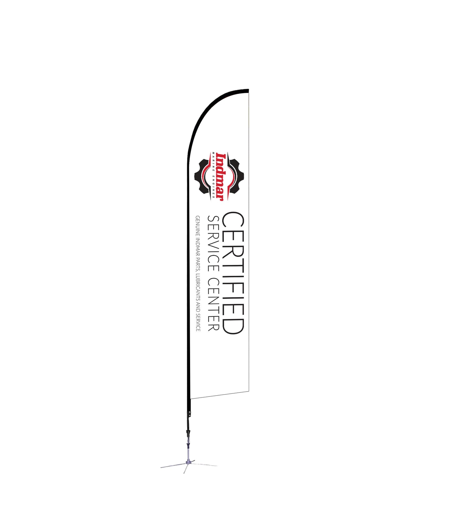 Indmar Certified Feather Flags (14’ Double-Sided)