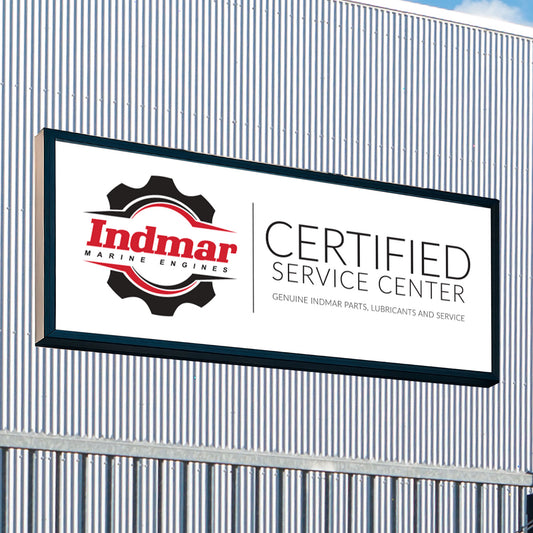 Indmar Certified Illuminated Wall Signs (LED Lightbox)