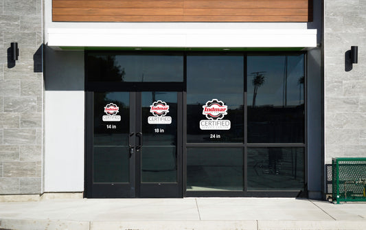 Indmar Certified Die-Cut Window Decals